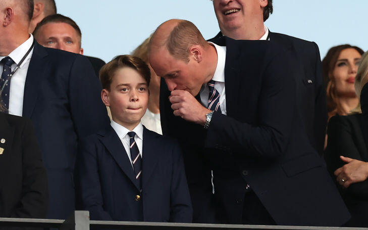 לא נורא, אולי ביורו הבא (צילום: Ian MacNicol/Getty Images) הנסיך וויליאם הנסיך ג'ורג'