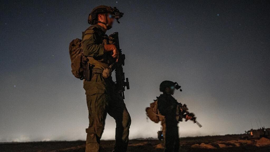 IDF forces in Gaza (Photo: IDF Spokesperson's Unit) תקיפות צה"ל ברצועת עזה