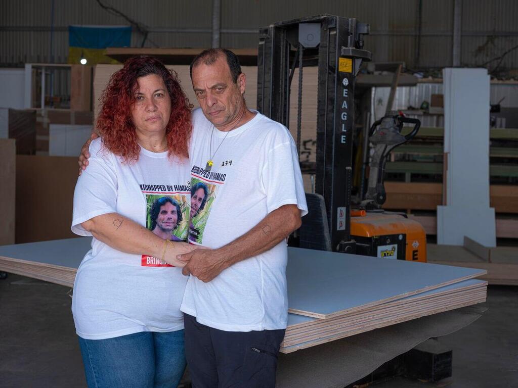 ניסן ושרון קלדרון. "נמצאים בתהום מטורפת" (צילום: יובל חן) ניסן ושרון קלדרון