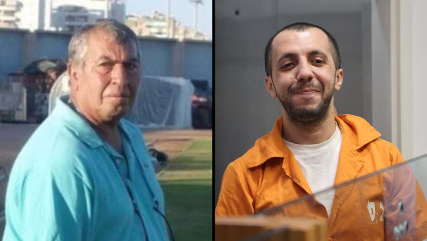 מוחמד לולו והרצל בוסתנאי (צילום: מוטי קמחי ) מוחמד לולו, חשוד ברצח הרצל בוסתנאי