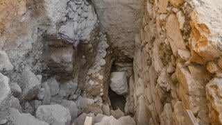 קטע ממפעל הביצור המונומנטאלי שהגן על מלכי ירושלים