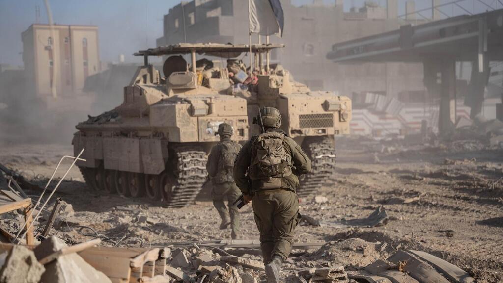 צילום: דובר צה"ל פעילות כוחות צה"ל ברצועת עזה