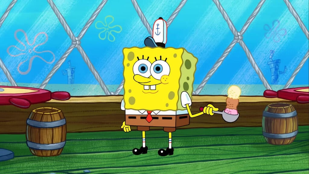 From 'SpongeBob SquarePants' (Photo: Screengrab) מתוך "בובספוג מכנסמרובע"