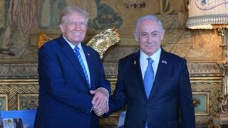 בנימין ושרה נתניהו נפגשים עם דונלד טראמפ