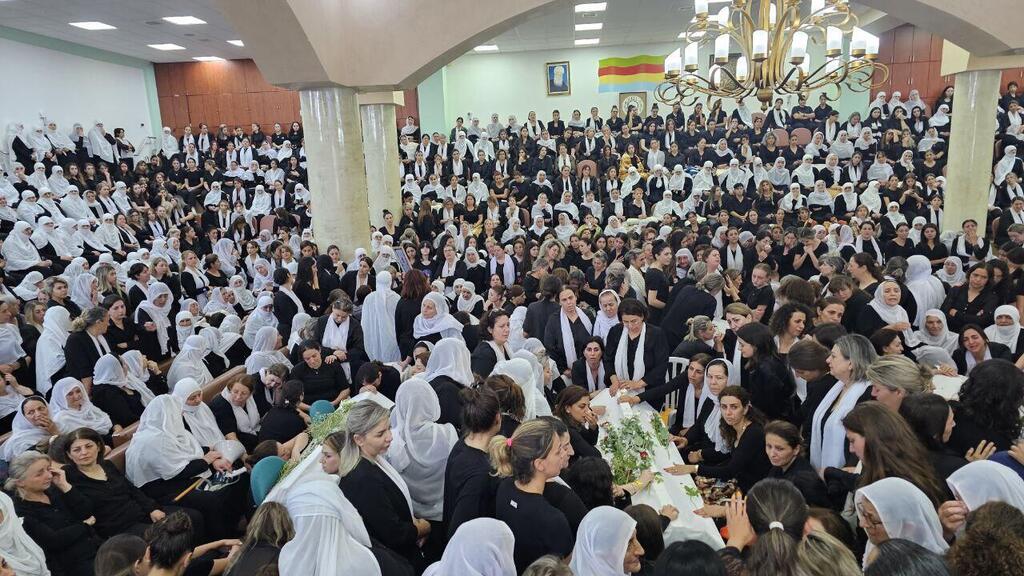 The funeral of children killed in a Hezbollah rocket attack on Majdal Shams (Photo: Yair Kraus ) הלוויית הילדים שנרצחו במתקפת חיזבאללה במגרש הספורט שבמג'דל שמס