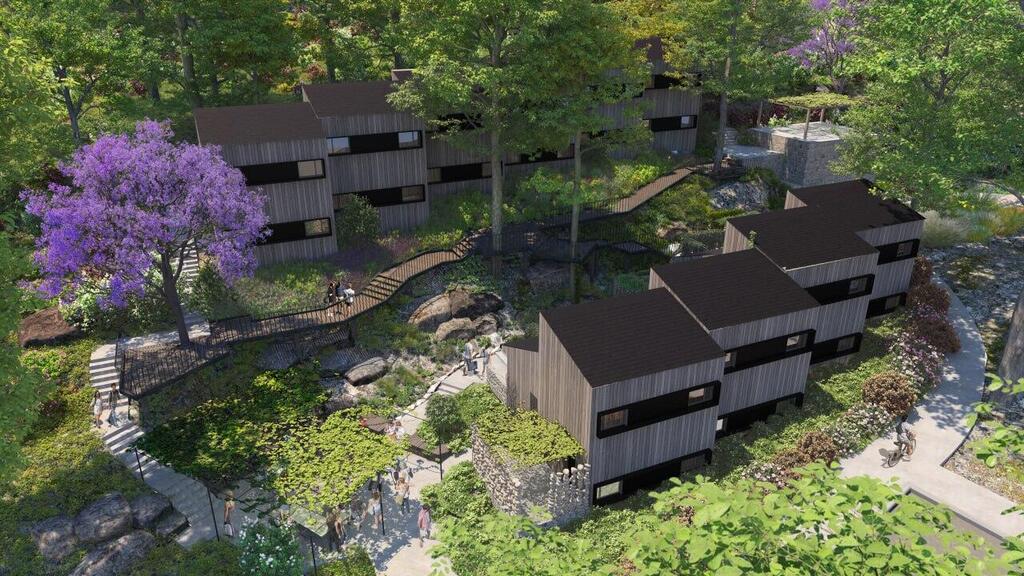 Rendering of the GCI by JNF campus (Photo: JNF-USA) Rendering of the GCI by JNF campus