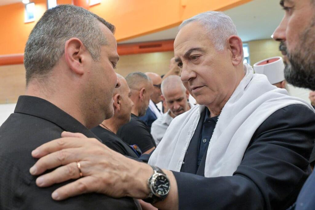 בנימין נתניהו במג'דל שמס (צילום: קובי גדעון, לע"מ) בנימין נתניהו במג'דל שמס