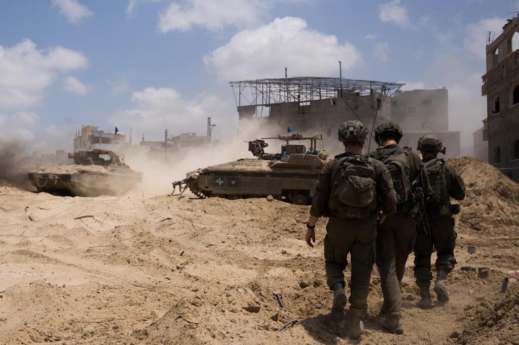 "האוגדה מוכנה היטב, עם משימות מאושרות". הכוחות בעזה (צילום: דובר צה"ל) תיעוד מפעילות כוחות צה"ל ברצועת עזה