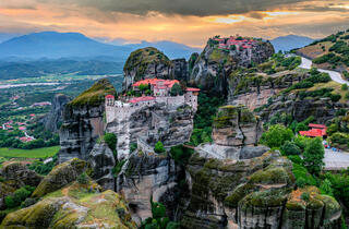 See the essence of Greek scenery from the air