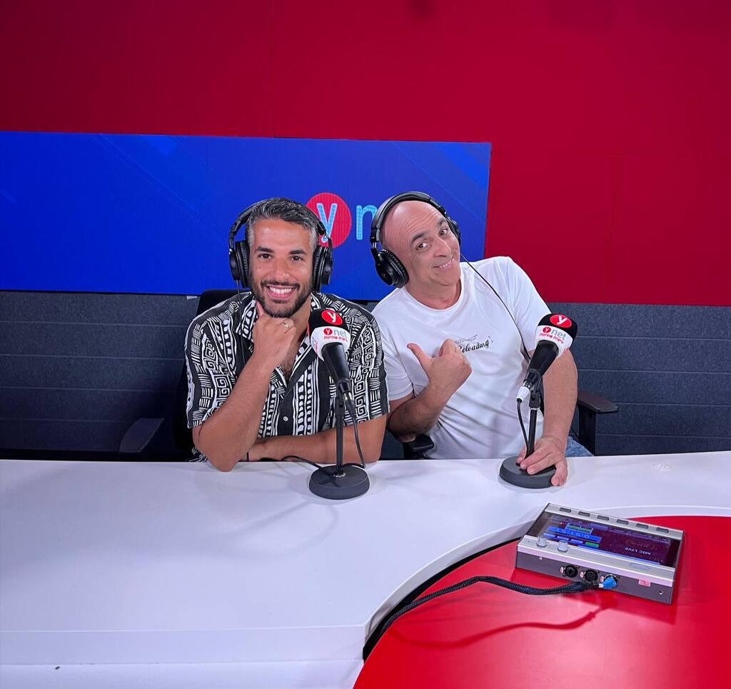 יובל המבולבל ובר זגה, בפודקאסט "הברזייה" (צילום: פרטי) יובל המבולבל פודקאסט "הברזייה"