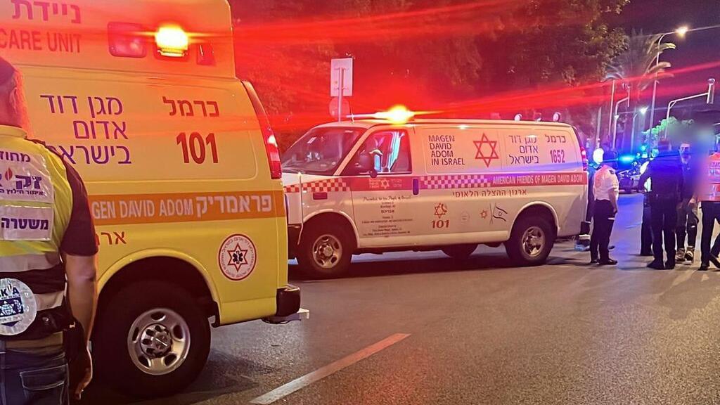 זירת התאונה ליד קריית מוצקין