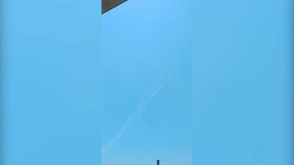 יירוטים בדרום שיגור רקטות מרצועת עזה לשפלה