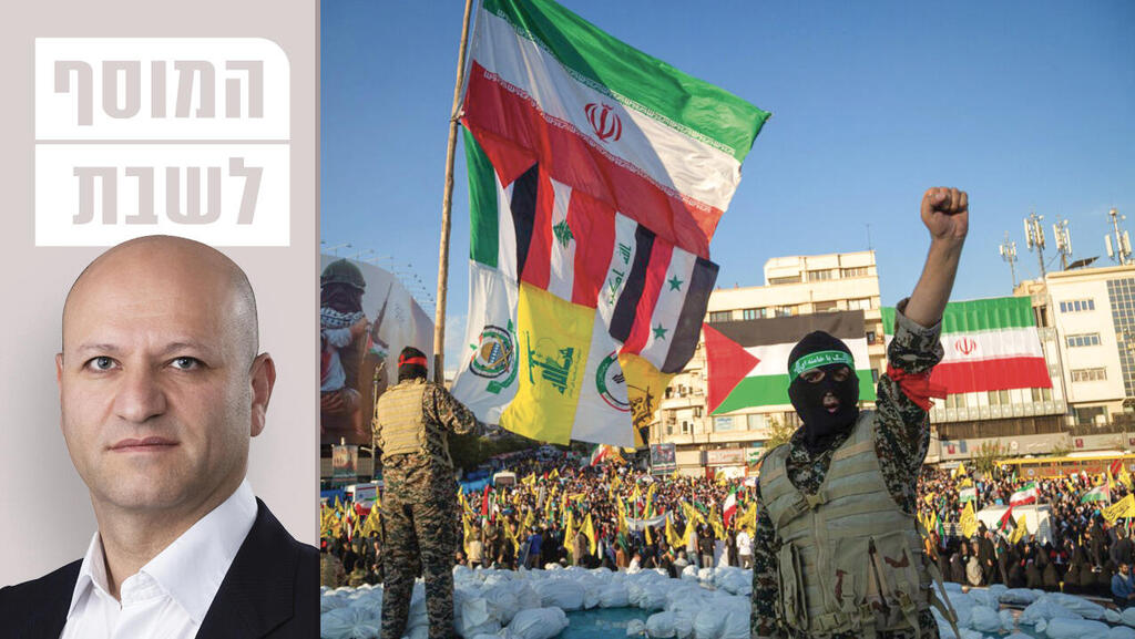 הפגנה בטהרן בעד מלחמה בישראל. "איראן זוכה להערצה על המאבק במערב גם מצד סונים, למרות החשדנות" |