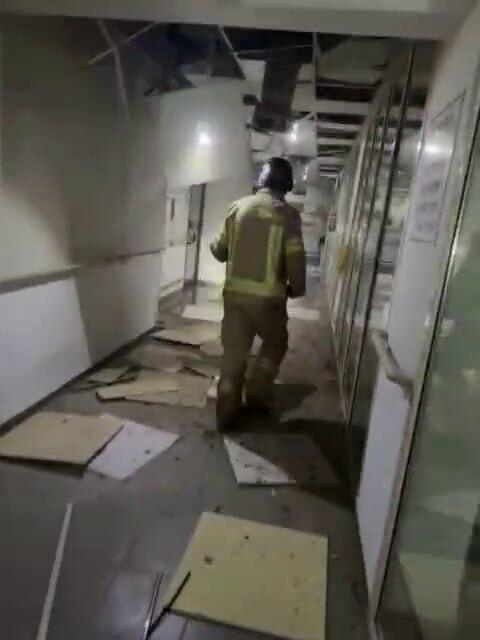 הנזקים במתחם הבריכה במועצת מבואות החרמון הנזקים במתחם הבריכה במועצת מבואות חרמון