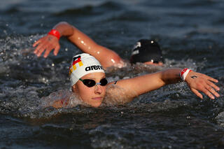 German swimmer vomits 9 times after Seine River Olympic race