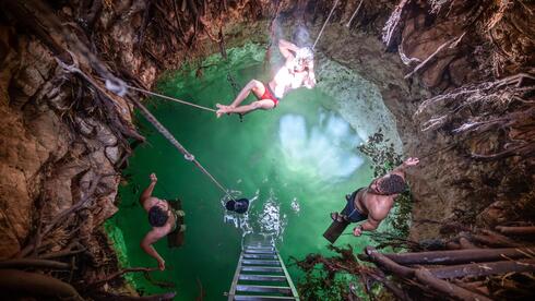 A secret freshwater well hides in central Israel