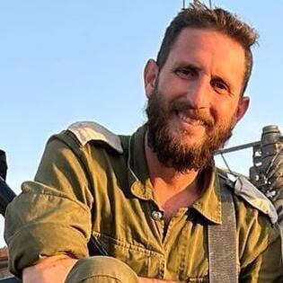 Maj. (Res.) Yotam Itzhak Peled was killed in the same incident (Photo: IDF Spokesperson's Unit) רס"ן (במיל') יותם יצחק פלד ז"ל