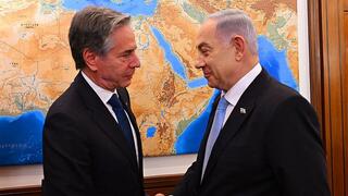 פגישתם של ראש הממשלה בנימין נתניהו ואנתוני בלינקן מזכיר המדינה האמריקאי