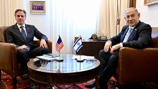פגישתם של ראש הממשלה בנימין נתניהו ואנתוני בלינקן מזכיר המדינה האמריקאי