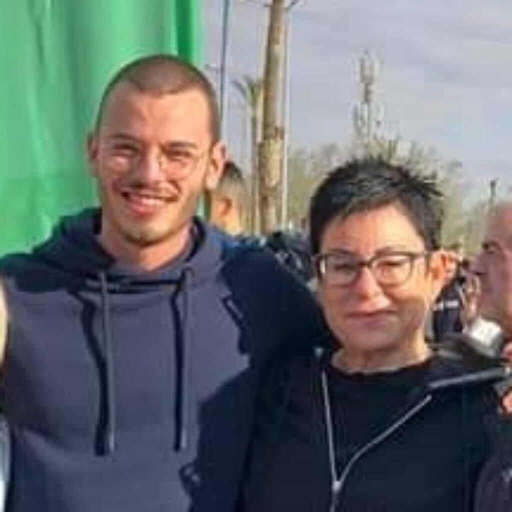 ניתאי מיטודי ז"ל, לצד אימו לרה רס"ל (במיל') ניתאי מיטודי ז"ל