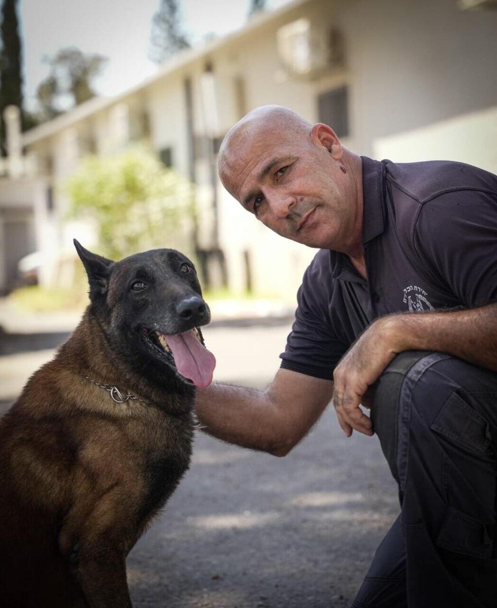 Meet Roni and Tzachi (Photo: Northern District Police) רס"ב יצחק (צחי) זוהר ורוני