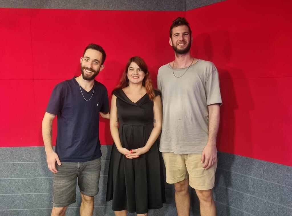 נמרוד איווניר (מימין), לורי שטטמאור וטל קפלן (צילום: גיא סאלם) טל קפלן (מימין), נמרוד איווניר