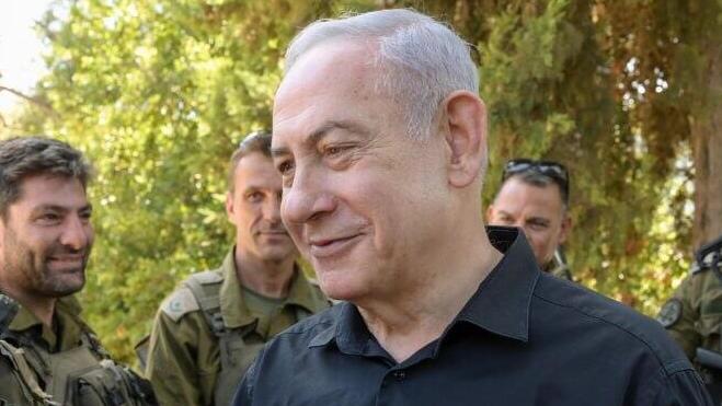 נתניהו. "יעשה הכול כדי למנוע עסקה" ( צילום: מעיין טואף, לע״מ) ראש הממשלה נתניהו בביקור בגבול הצפון