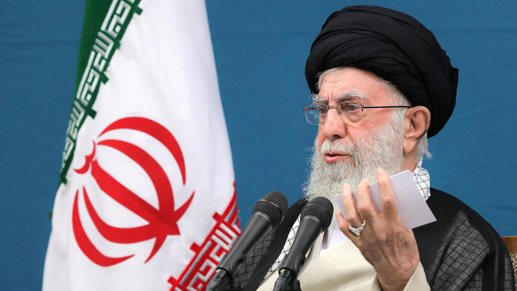Iran's Supreme Leader Ali Khamenei in Tehran (Photo: West Asia News Agency/Handout via REUTERS ) המנהיג העליון של איראן עלי חמינאי ב טהרן 27 באוגוסט