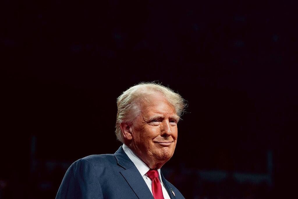 Donald Trump (Photo: Rebecca Nonle, AFP) דונלד טראמפ