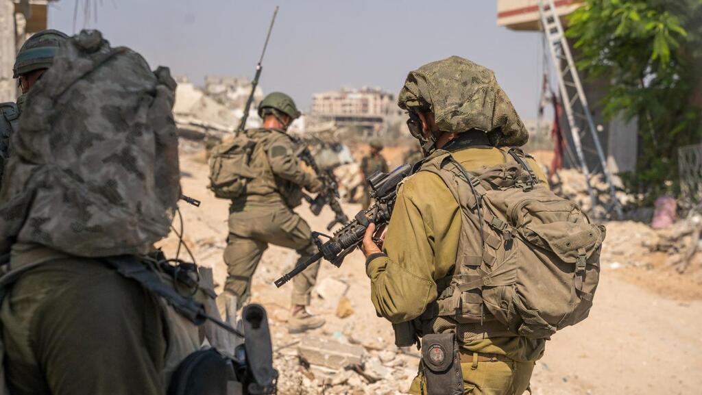 IDF forces in Gaza (Photo: IDF Spokesperson's Unit) תיעוד: כוחות צה"ל תוקפים משגרי רקטות בדרום ובמרכז רצועת עזה