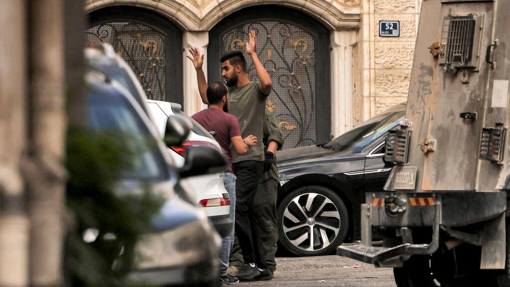 פעילות צה"ל בחברון (צילום: HAZEM BADER / AFP) חברון