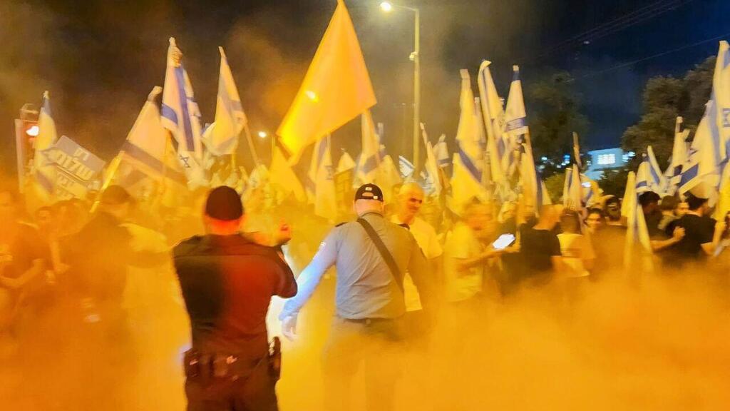 הפגנה בצומת כרכור הפגנה בצומת כרכור