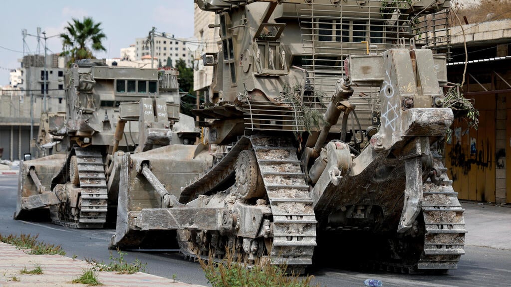 צילום: REUTERS / Raneen Sawafta כניסה של כוחות צה"ל לג'נין