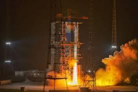 Overcoming a malfunction in the rocket's second stage. Launch of a Long March 2C rocket from the Xichang site in China 