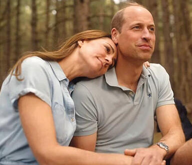 הנסיכה קייט עם הנסיך ויליאם | צילום: בית המלוכה yk14070811