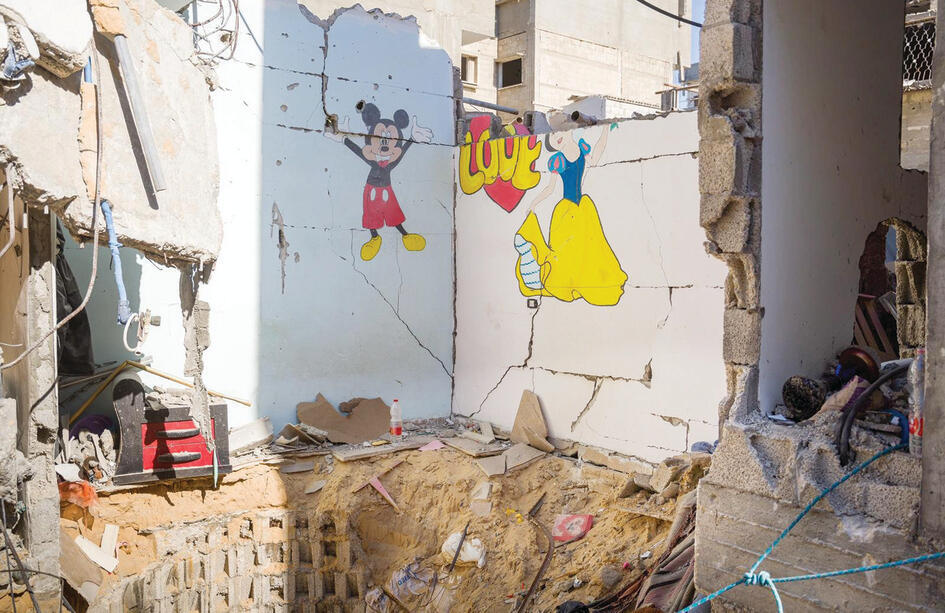 פיר המנהרה שבה נרצחו החטופים | צילום: דובר צה"ל yk14071195