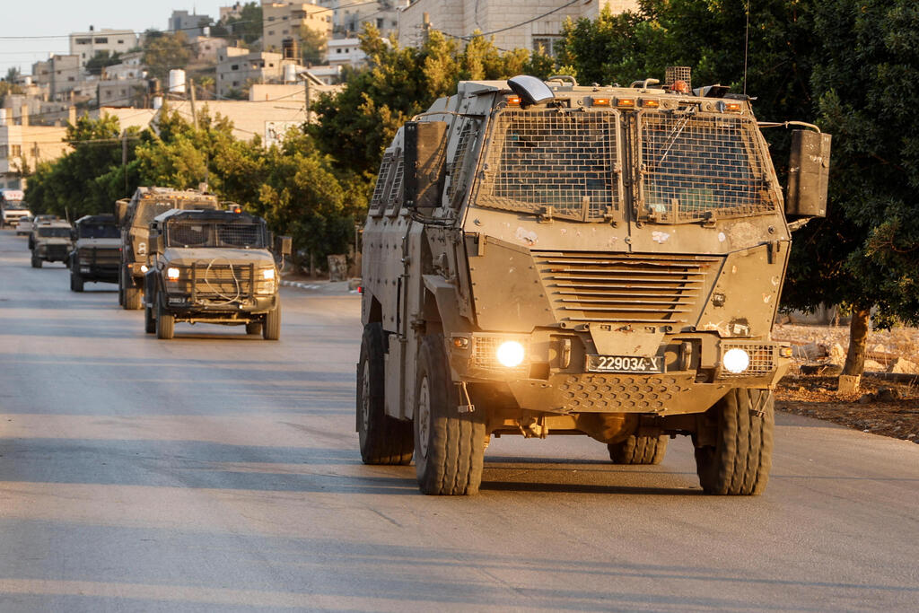 IDF forces raid Tubas, West Bank (Photo: REUTERS/Raneen Sawafta) כוחות צה"ל ב טובאס ליד ג'נין