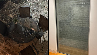 רימון רסס הושלך הלילה לחצר בית של איש עסקים המתגורר בהרצליה פיתוח