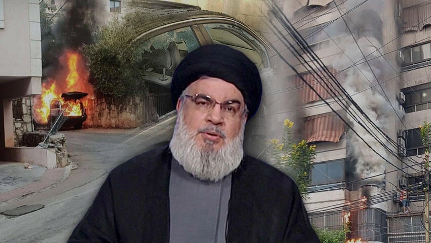 Hezbollah leader Hassan Nasrallah חסן נסראללה