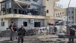 Kiryat Shmona home damaged by Hezbollah rocket 