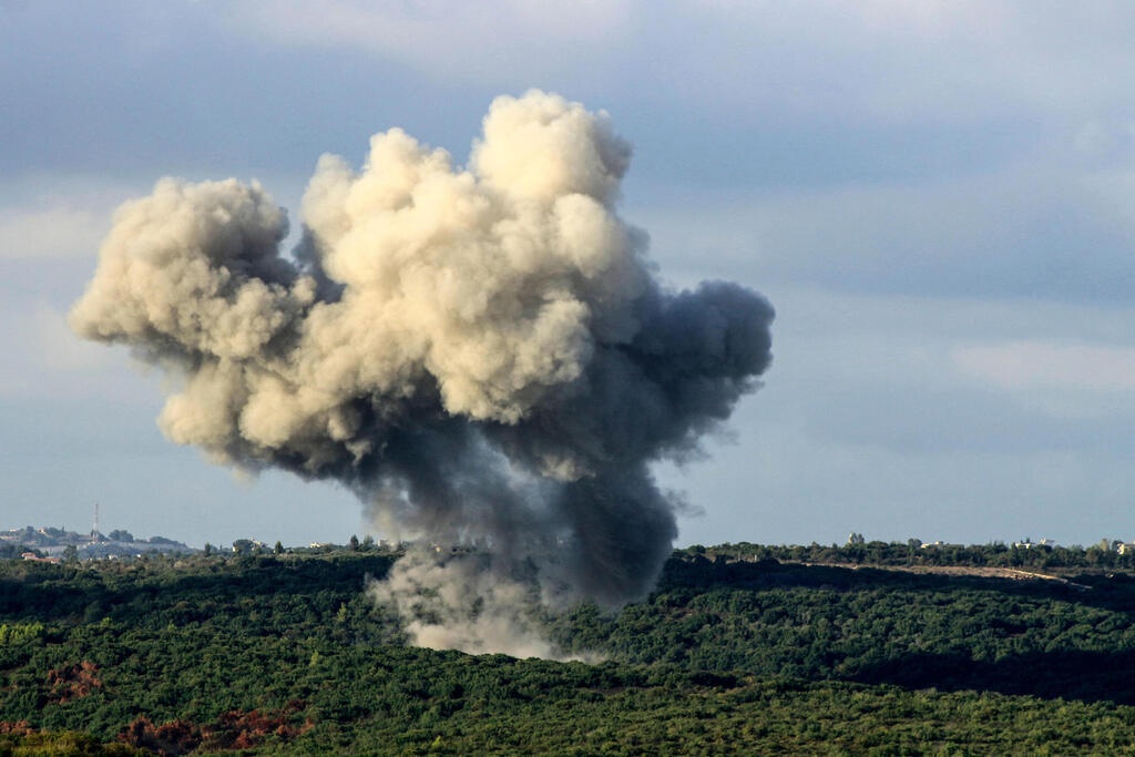 תקיפות צה"ל בדרום לבנון (צילום: Kawnat HAJU / AFP) תקיפות צה"ל בדרום לבנון