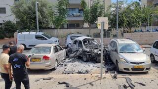 הרכב שהתפוצץ סמוך לבתי הספר רכב התפוצץ בקריית מלאכי