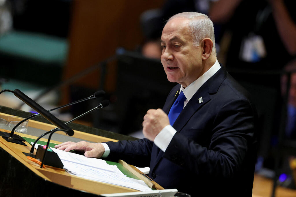 נוכח החשש לאבד את האחיזה המודיעינית נתניהו השתכנע – ונתן אור ירוק לפעולה (צילום: REUTERS/Mike Segar) ראש ממשלת ישראל בנימין נתניהו באומות המאוחדות