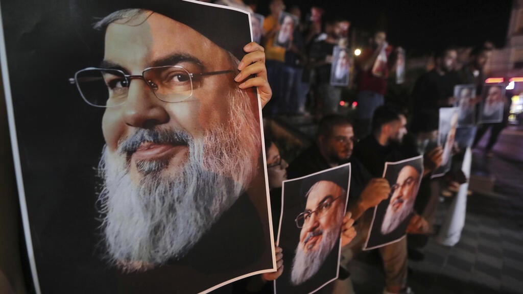 Protests against Israel in Lebanon (Photo: AP Photo/Hussein Malla) הפגנות נגד ישראל בצידון