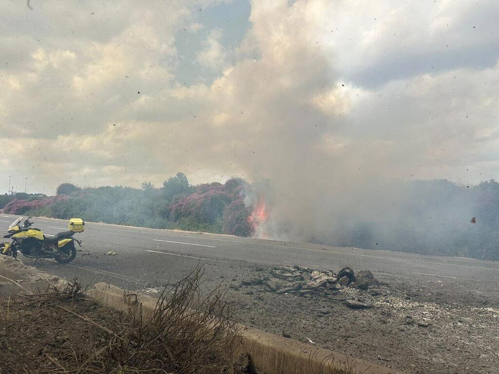צילום: תיעוד מבצעי מד"א הנפילה במחלף חורשים