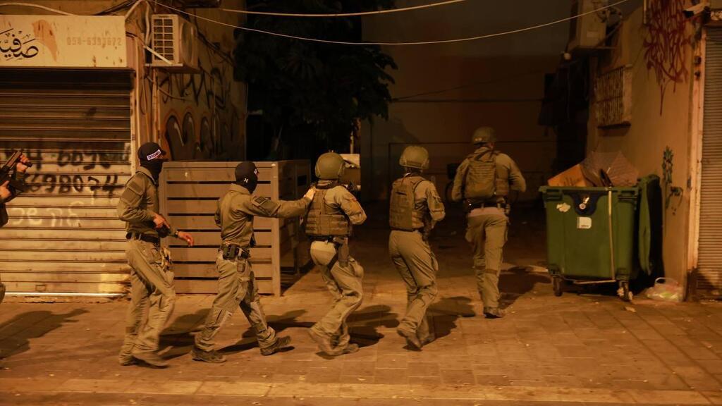 צילום: טל שחר זירת הפיגוע ברחוב ירושלים ביפו