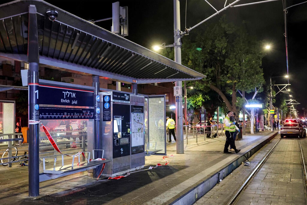 זירת הפיגוע ביפו