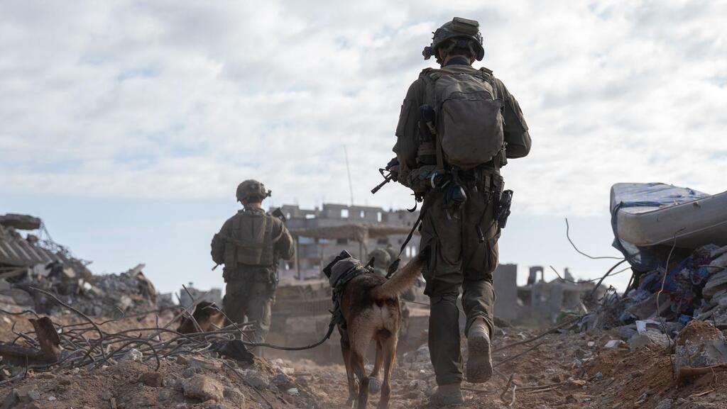 IDF forces in the Strip (Photo: IDF Spokesperson's Unit) תיעוד מפעילות אוגדה 252 ברצועת עזה