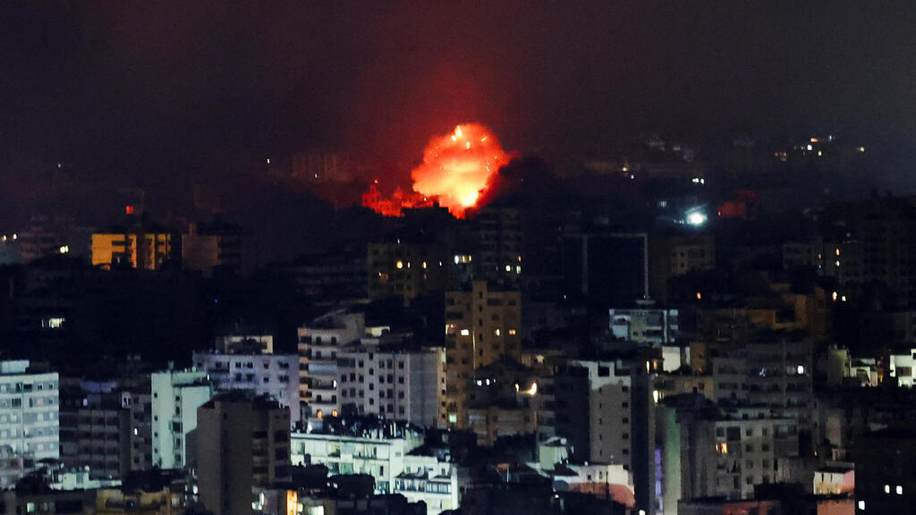 Strike in Beirut (Photo: REUTERS/Amr Abdallah Dalsh) הדאחייה בביירות