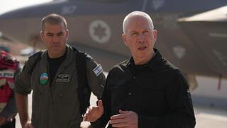דבריו של שר הביטחון יואב גלנט שביקר היום בבסיס נבטים של חיל האוויר